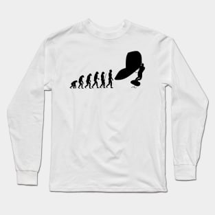 Surfing with Foilwing Evolution Long Sleeve T-Shirt